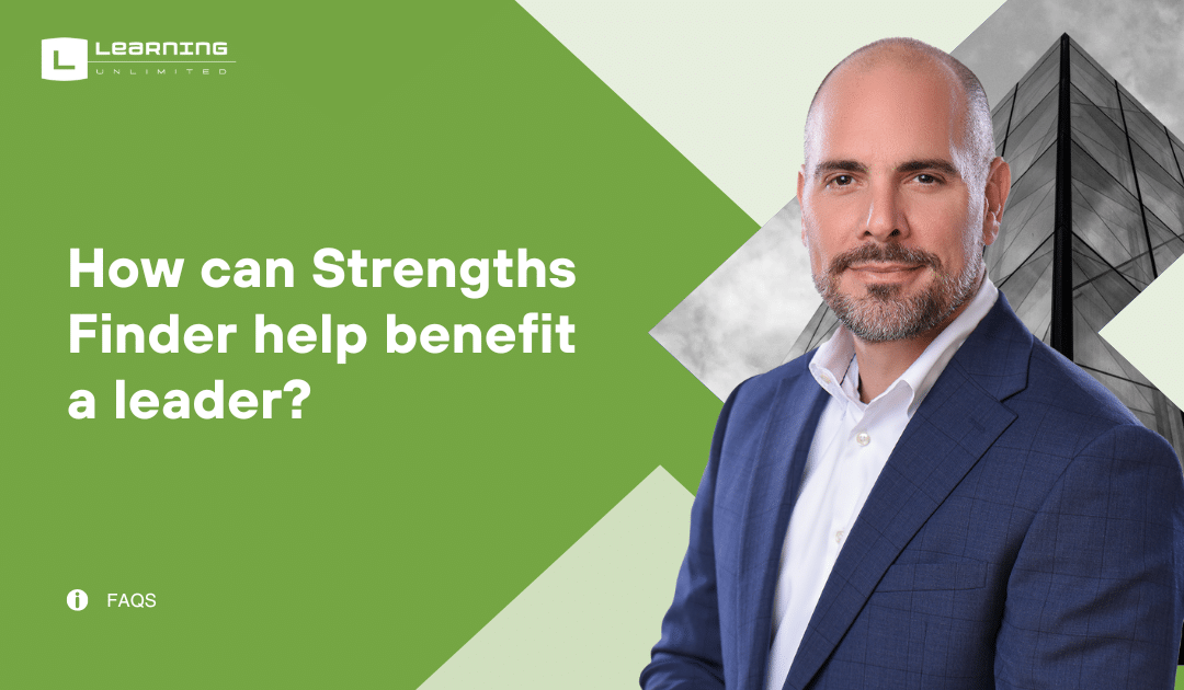 How can Strengths Finder help benefit a leader?