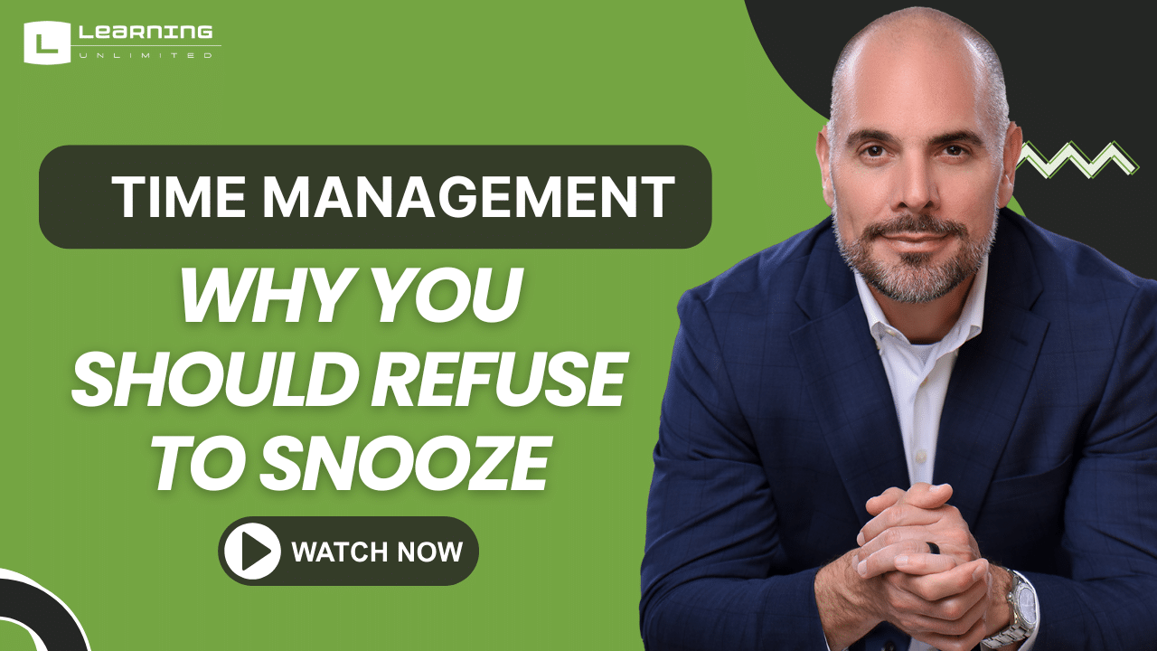 Time Management Hack: Why You Should Refuse to Snooze